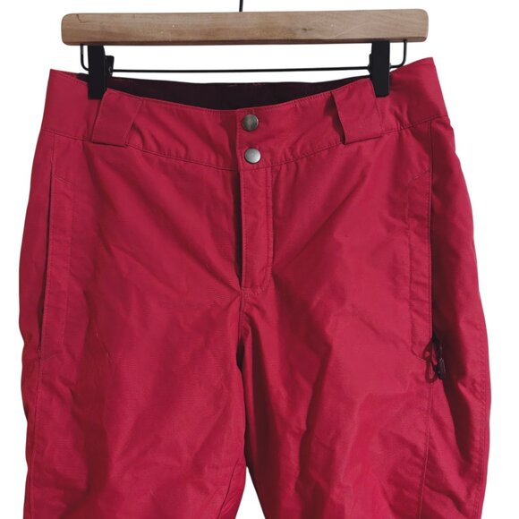 Columbia Pink Insulated Lined Warm Winter Ski Snow Pants S - Picture 3 of 10